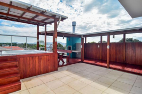 Luxo Cobertura c/ Jacuzzi, 100m da Praia ING4403
